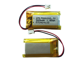 KPL702035 3.7V 500mAh battery